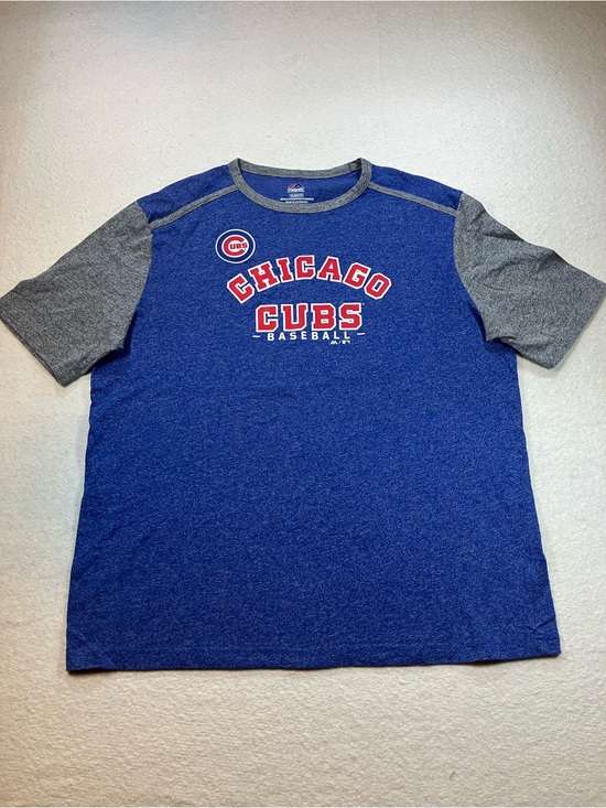 Majestic Other - Majestic Chicago Cubs Short Sleeve Tee - Blue & Gray